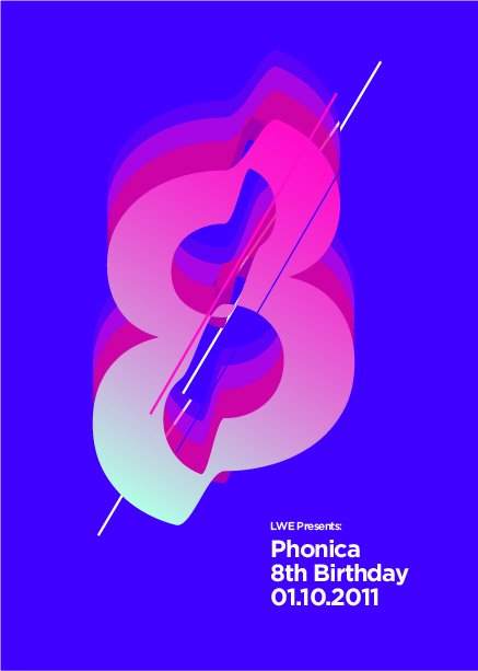Phonica 8th Birthday - Página frontal