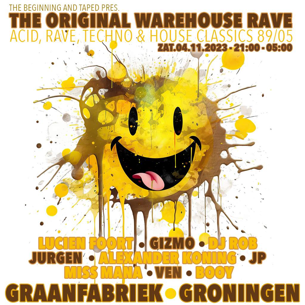 The Original Warehouse Rave - House, Techno, Oldskool, Rave & Acid ...