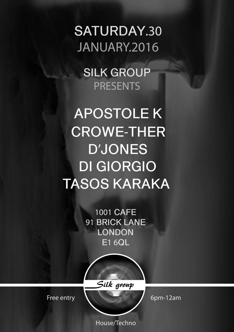 Silk Group at 1001 Cafe at Cafe 1001, London