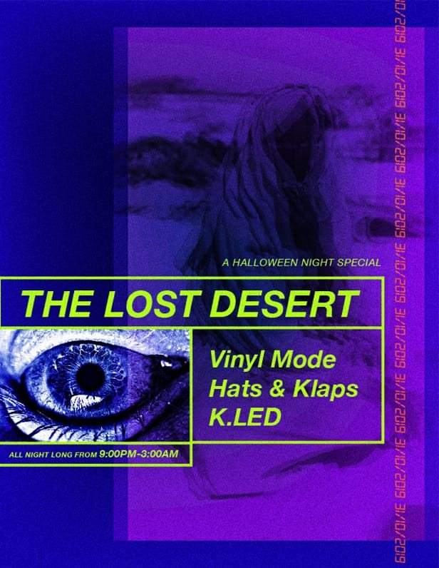 The Lost Desert - Página frontal