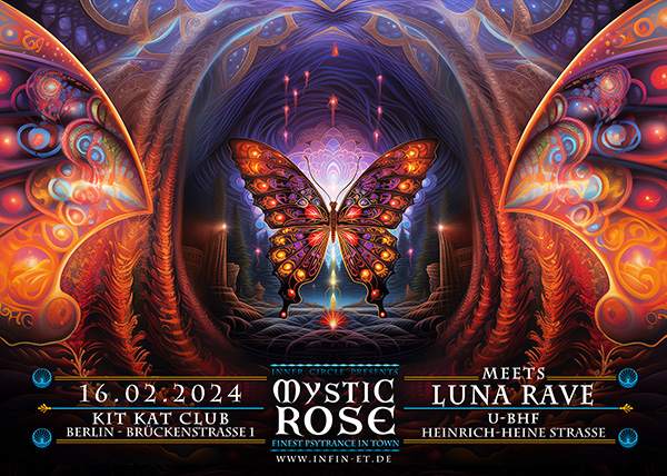 The Mystic Rose meets LUNA RAVE - Página frontal