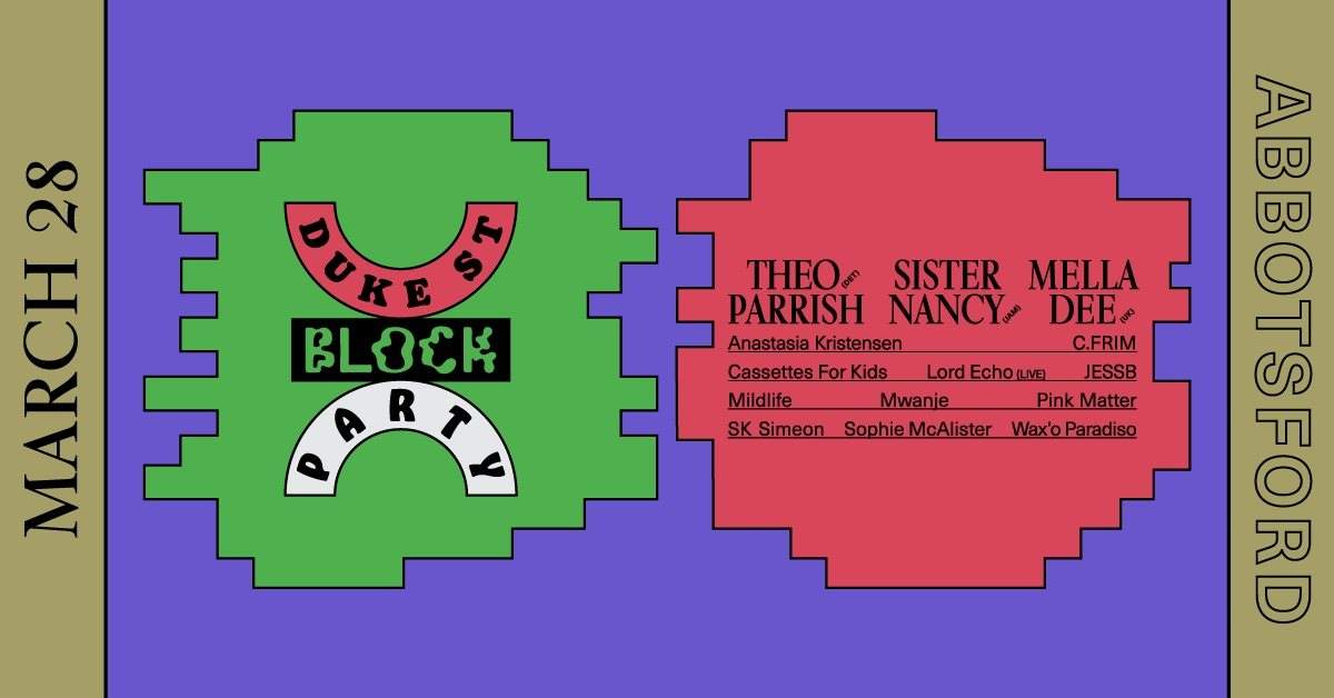 [POSTPONED] Duke Street Block Party 2020 - Página frontal