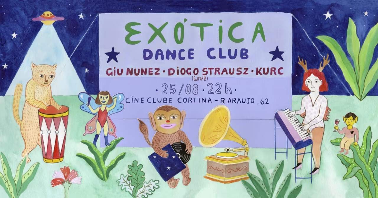 Exótica Dance Club - フライヤー表