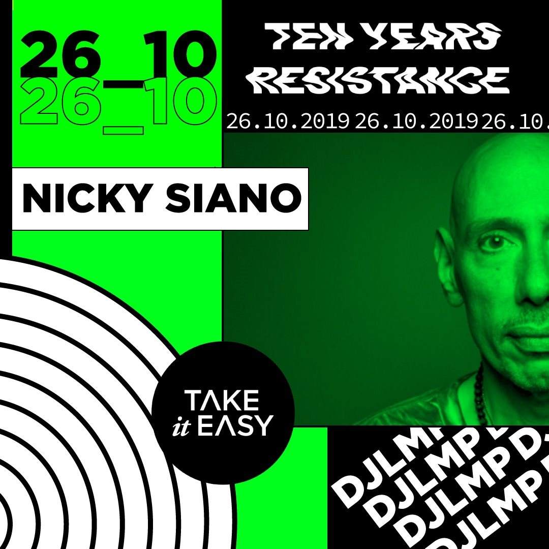 Nicky Siano, DJLMP - Take it Easy - Página frontal
