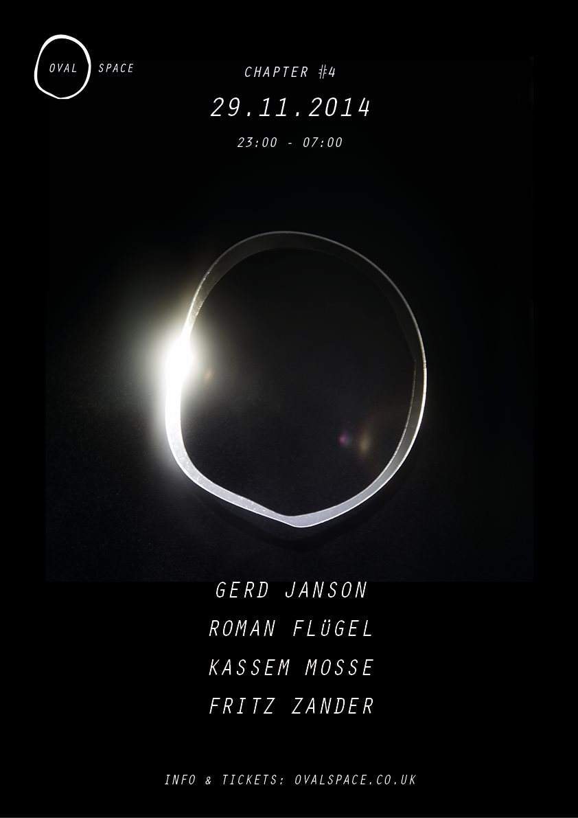 Oval Space Music with Gerd Janson, Roman Flügel, Kassem Mosse and Fritz Zander - Página frontal
