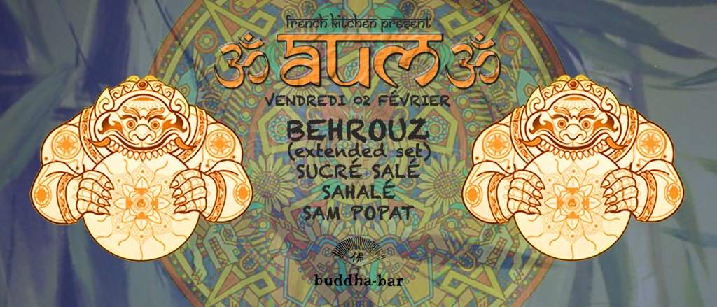 ॐ Aum ॐ with Behrouz (Extended set) and More - フライヤー表
