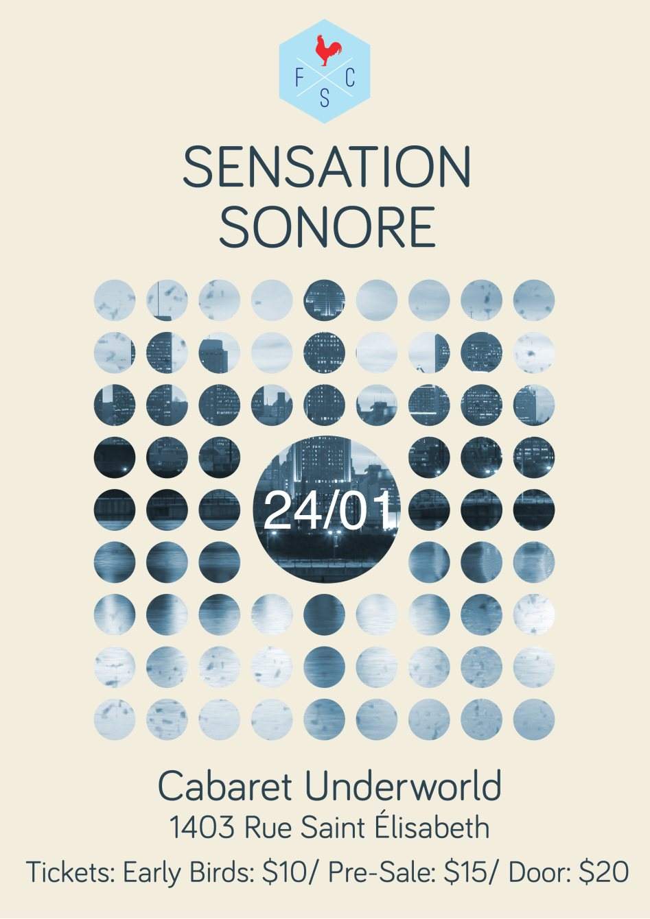 FSC presents: Sensation Sonore - Página frontal