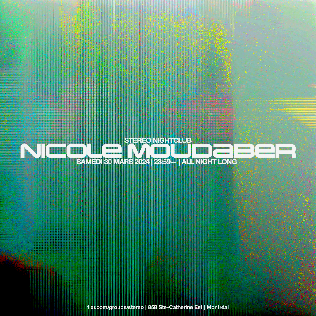 Nicole Moudaber (All Night Long) - フライヤー表