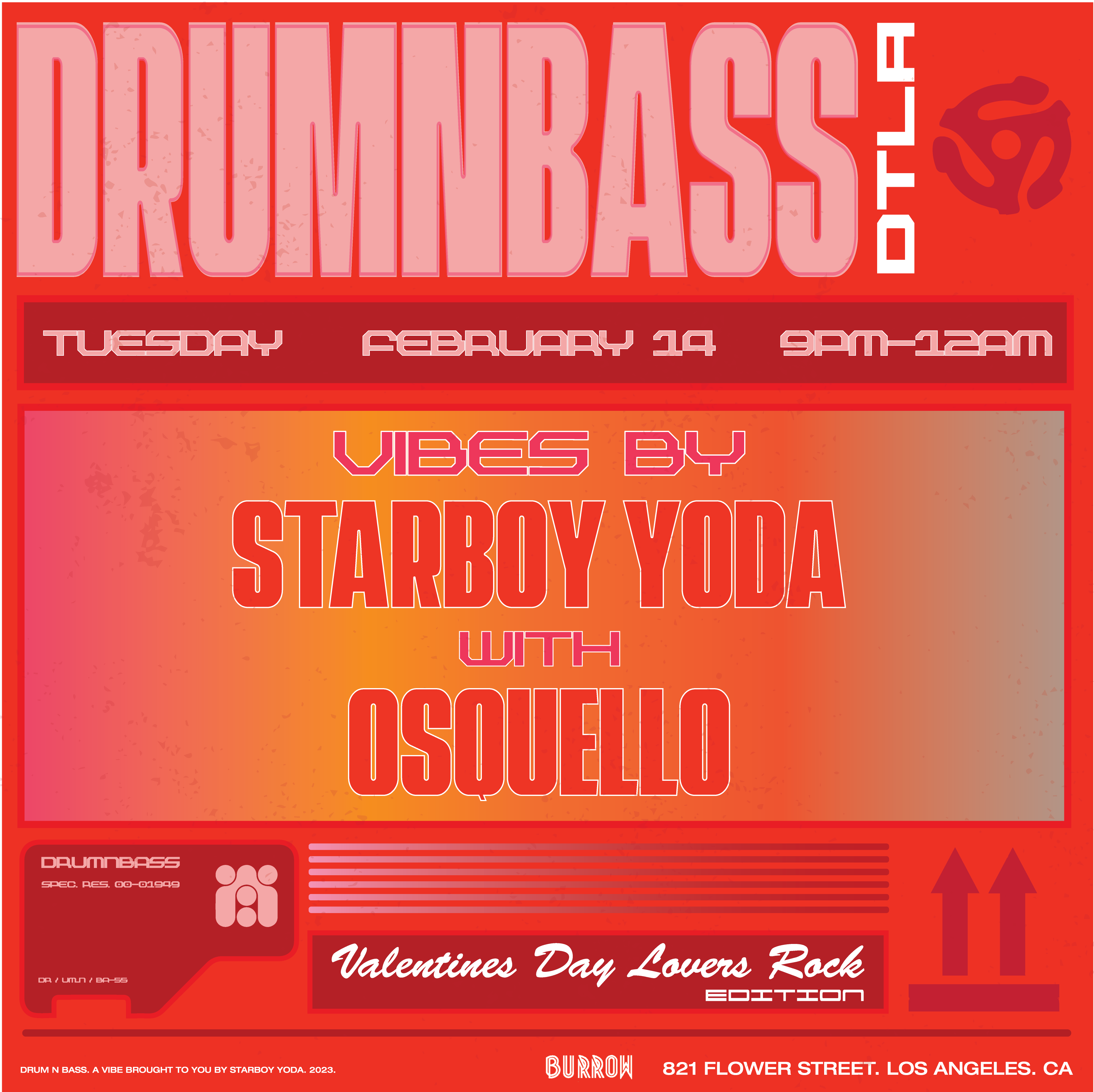 Drum N Bass DTLA Lovers Rock Edition at Burrow, Los Angeles