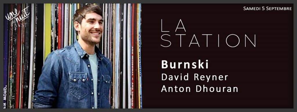 La Station: Burnski - David Reyner - Anton Dhouran - Página frontal