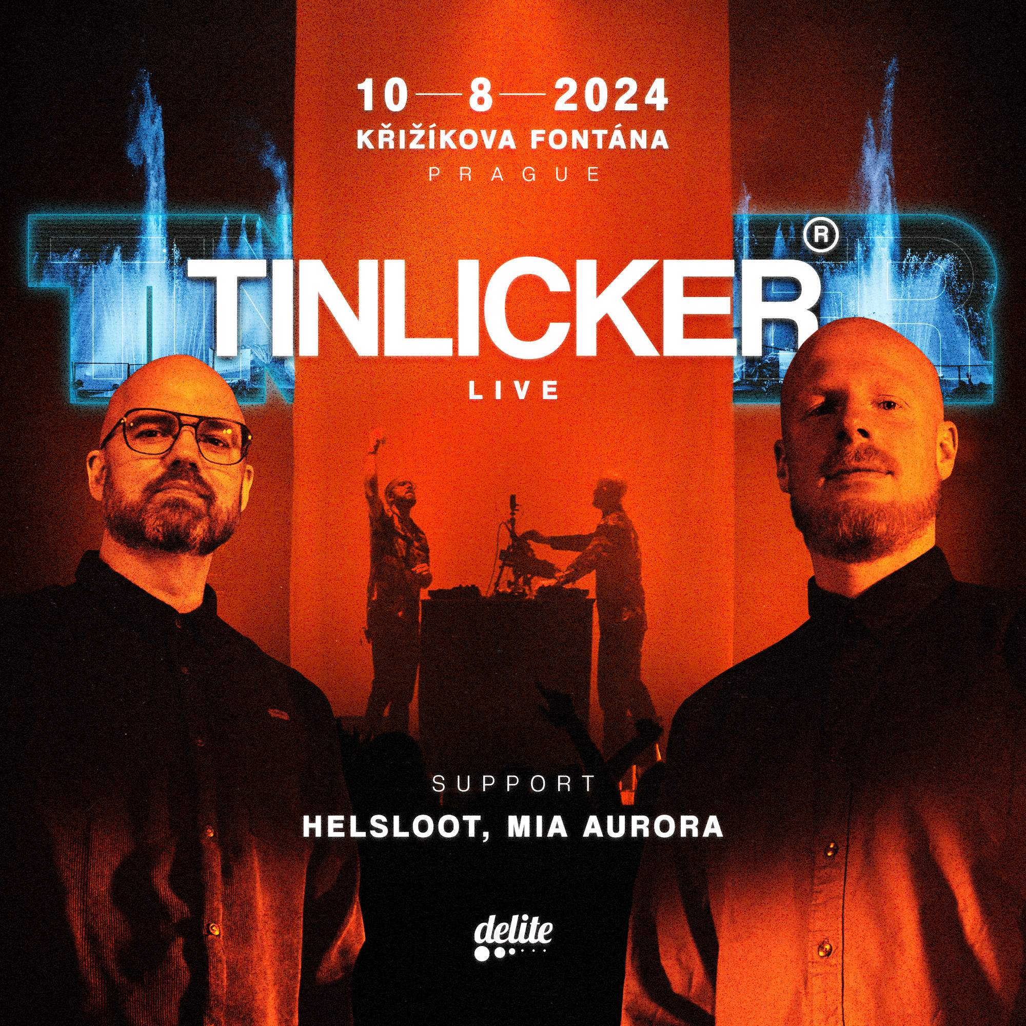 Tinlicker (live) - Página frontal