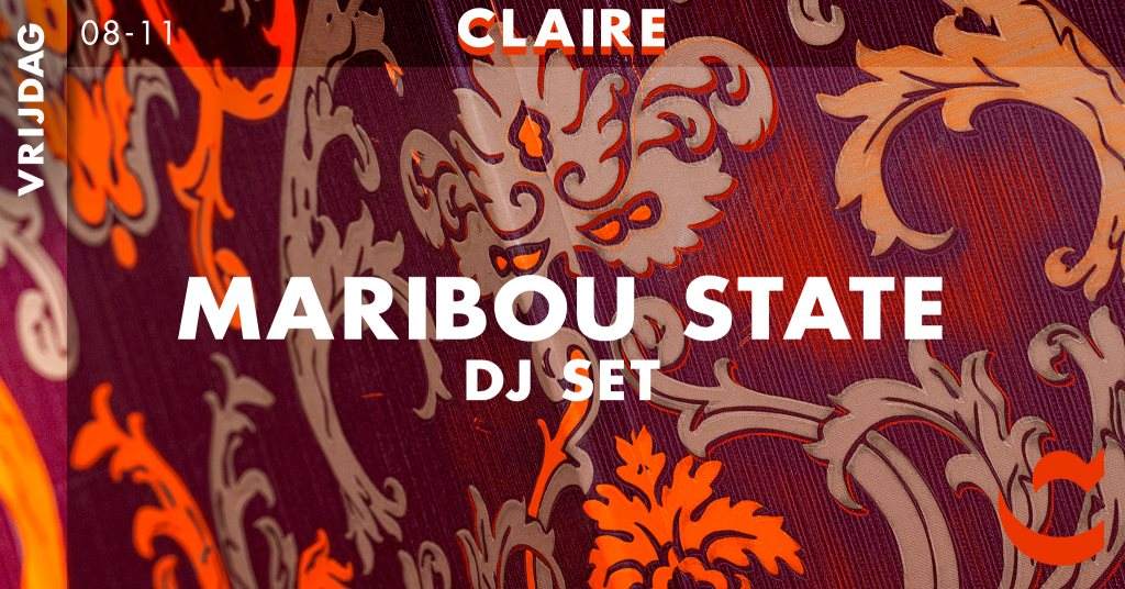 Claire: Maribou State (dj set) / Mino Abadier / Marguillier - Página frontal