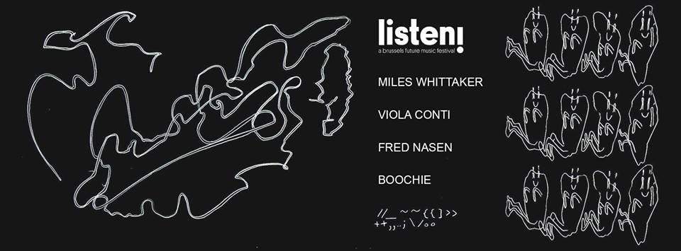 LISTEN! 2016 Ft. Miles Whittaker, Viola Conti & Fred Nasen - フライヤー表