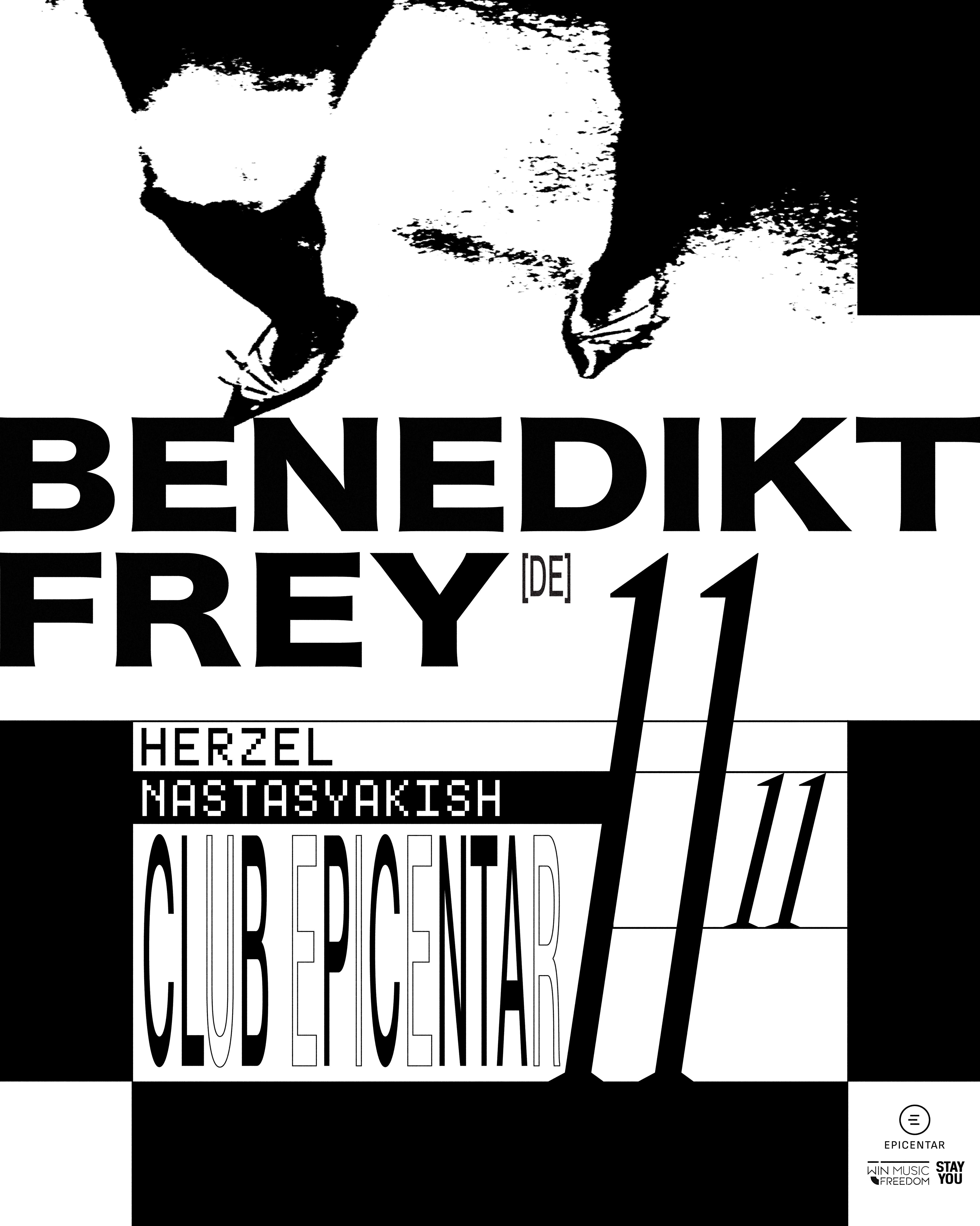 Benedikt Frey x Herzel x Nastasyakish - フライヤー表