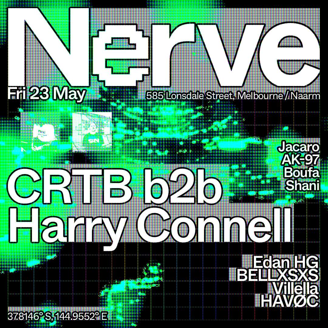 Nerve - CRTB b2b Harry Connell at Brown Alley, Melbourne