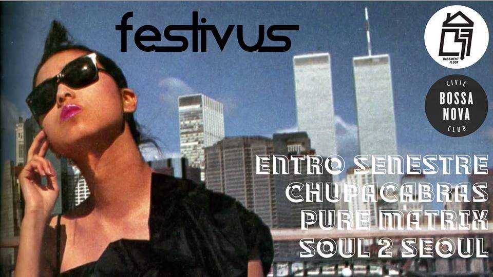 Festivus! with Entro Senestre & Chupacabras - Página frontal