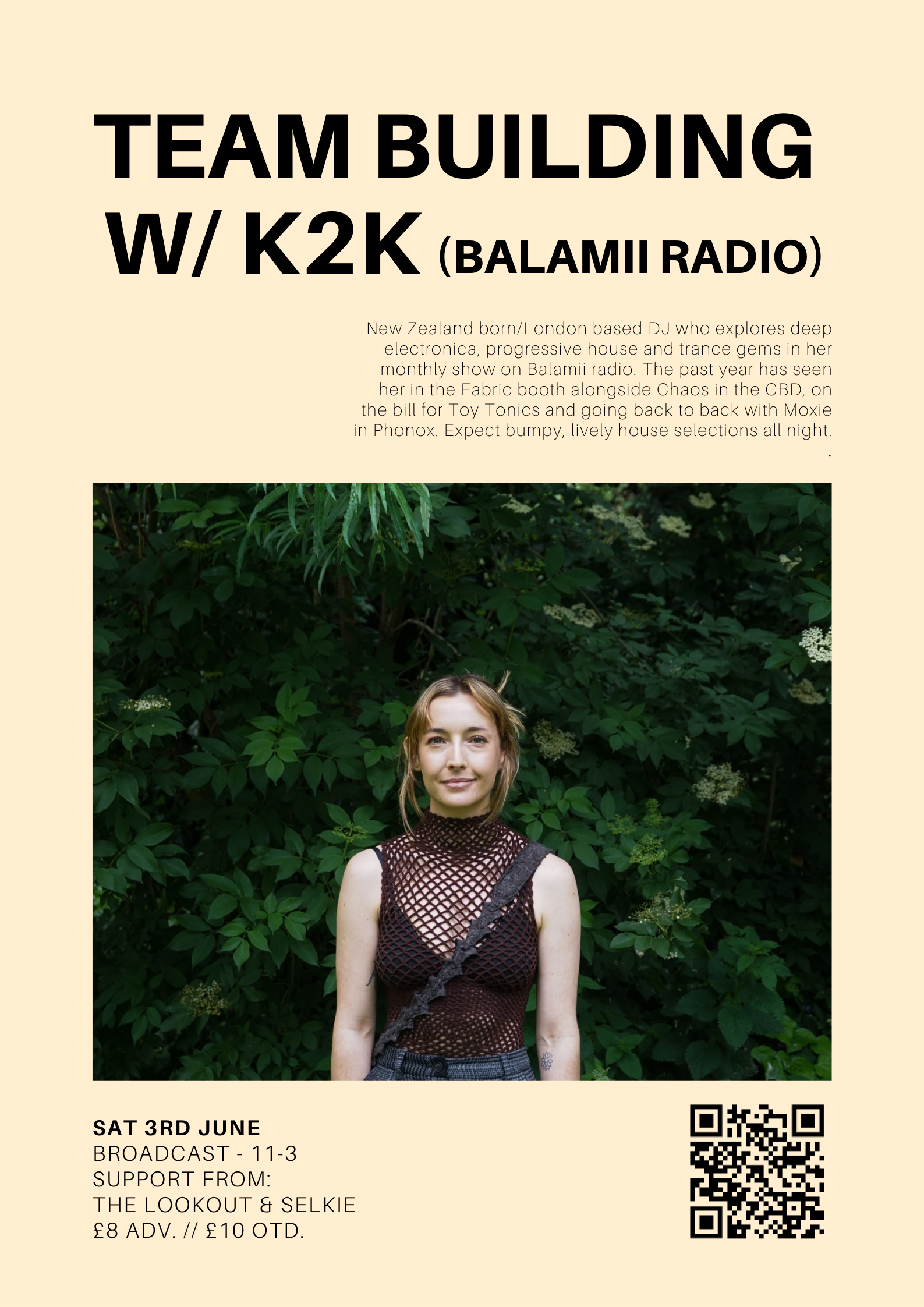 Team Building with k2k (Balamii Radio) - Página frontal