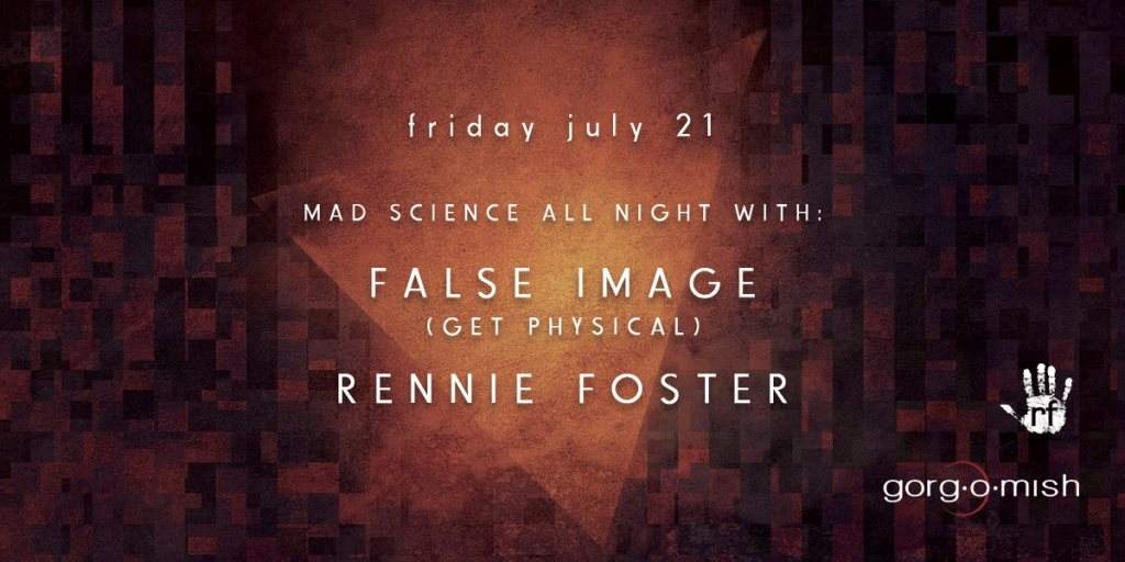 False Image & Rennie Foster - フライヤー表