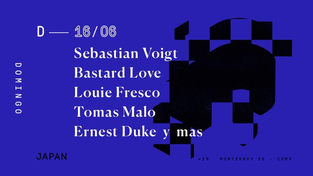 Sebastian Voigt / Bastrd Love / Louie Fresco / Tomas Malo / Ernest Duke - フライヤー表