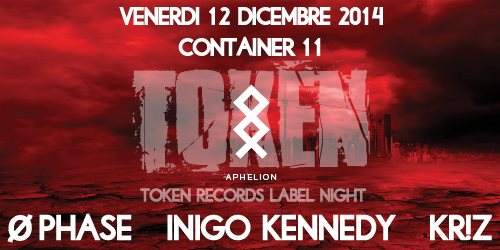 Container 11: Token presents Aphelion - Inigo Kennedy, Ø [Phase], Kr!z - Página frontal