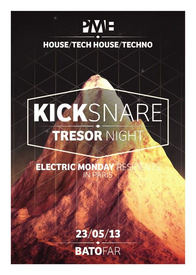 Tresor Night: Electric Monday Residents - Página frontal