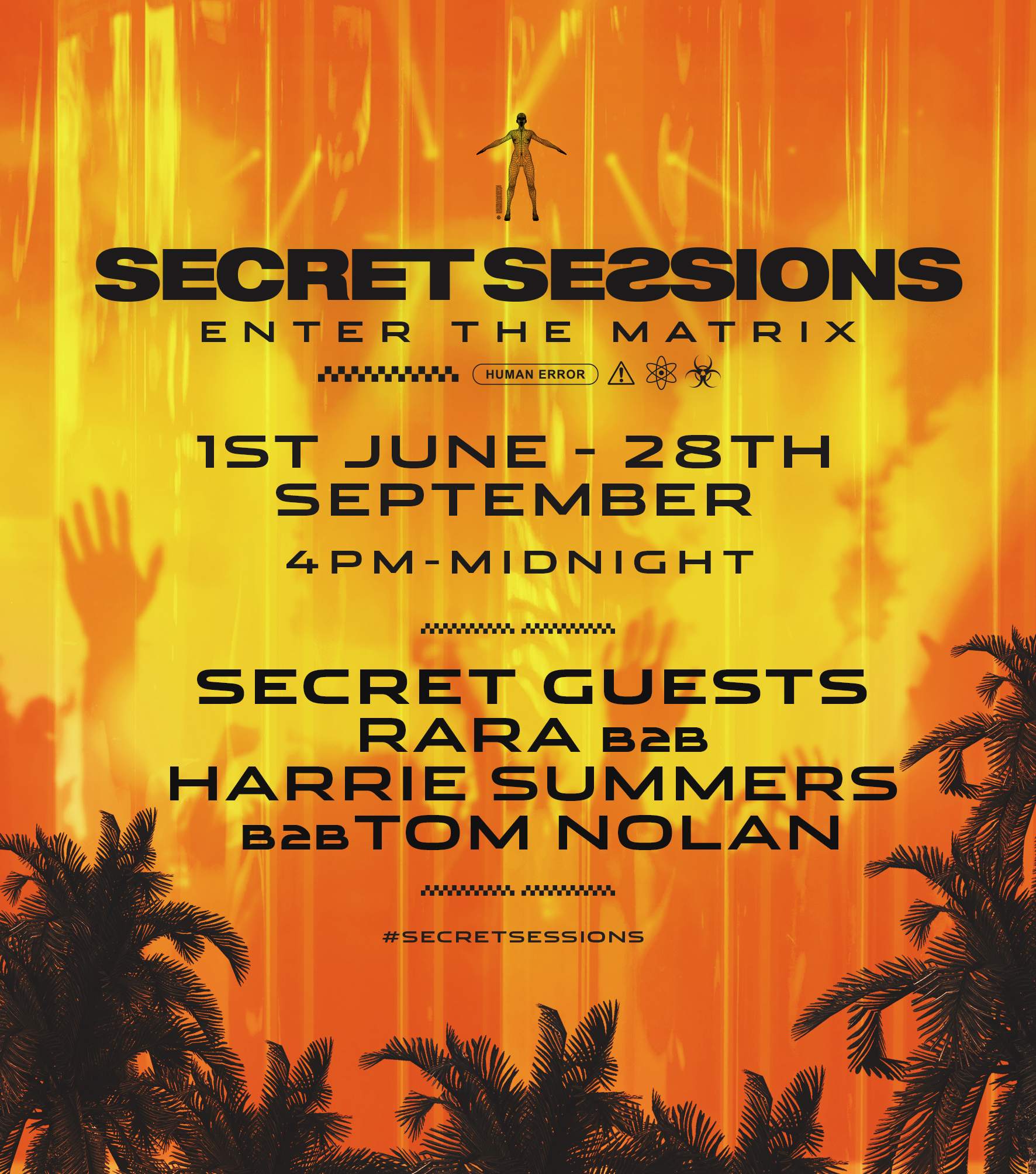 [CANCELLED] Secret Sessions - Enter The Matrix - Day Rave at TBA, Ibiza