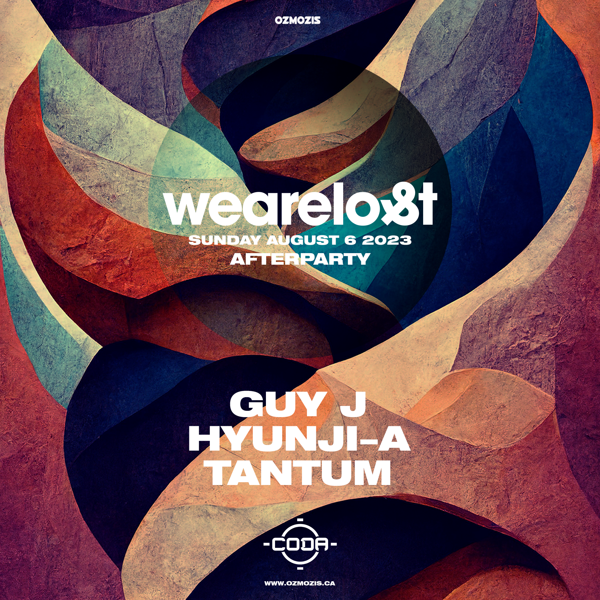 Official Afterparty: We Are Lost Festival Toronto 2023 - Página trasera