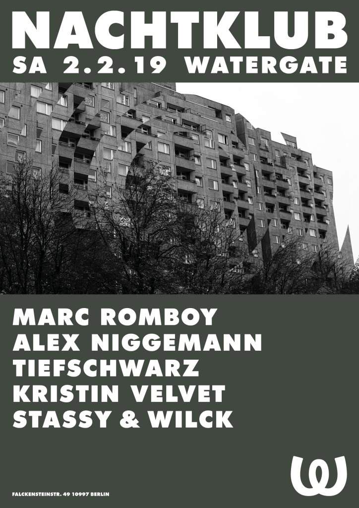 Nachtklub: Marc Romboy, Alex Niggemann, Tiefschwarz, Kristin Velvet, Stassy&wilck - Página frontal