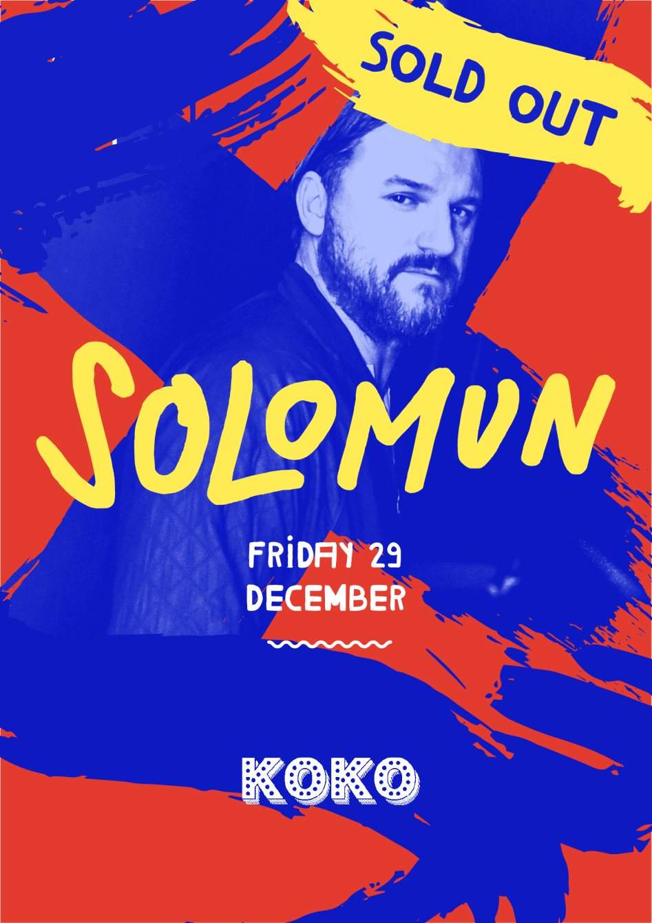 Solomun at Koko - Sold Out - Página frontal