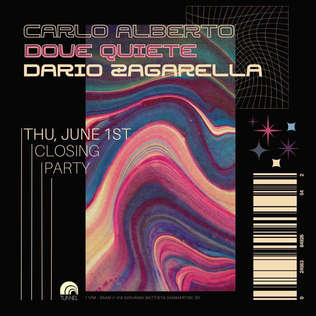 Closing season Tunnel Club Milano at Tunnel, Milan