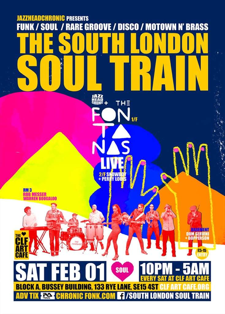 The South London Soul Train with Marva King (Live) - More - Página trasera