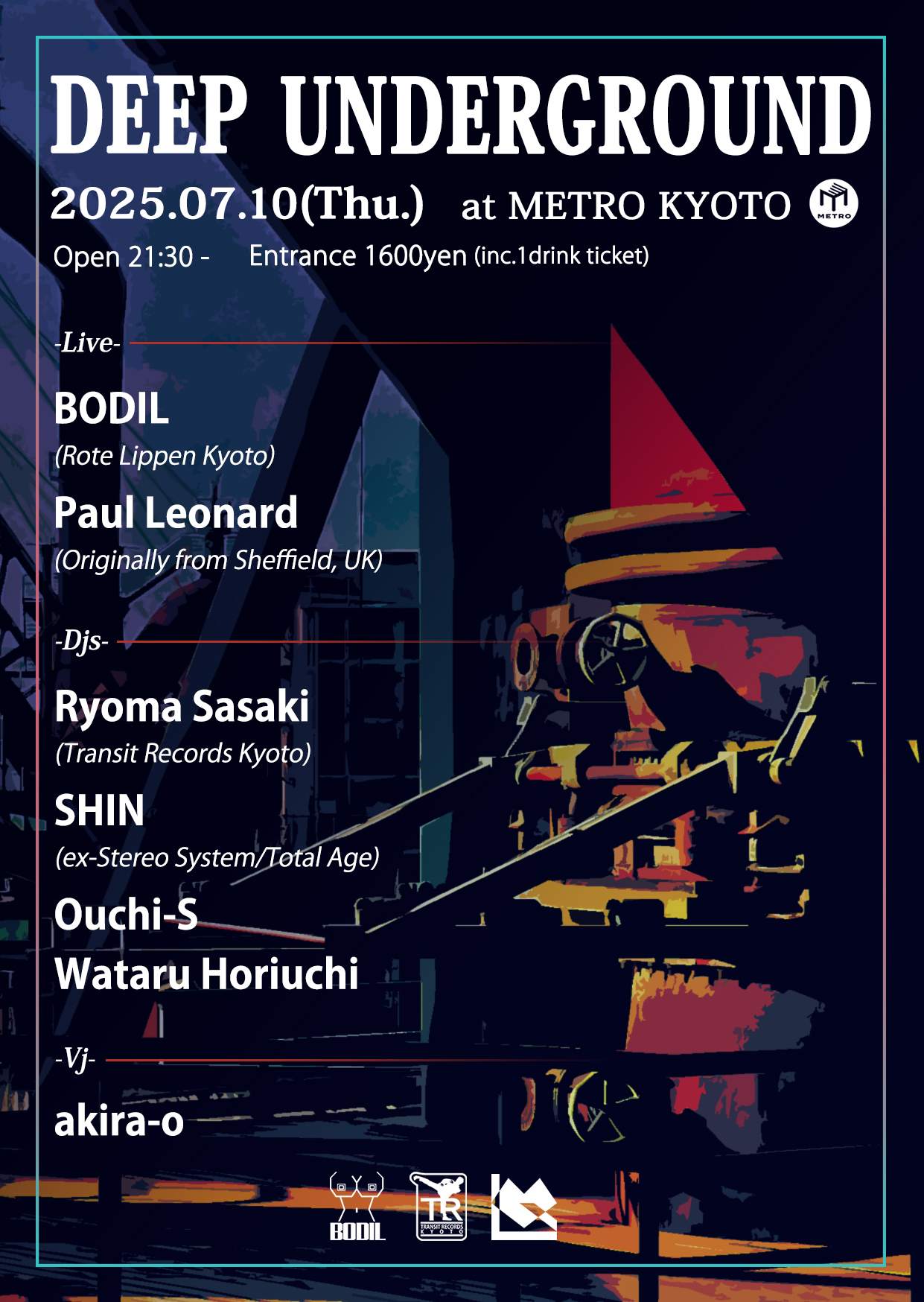 Deep Underground -Thursday Deep Techno & House Night- a Club