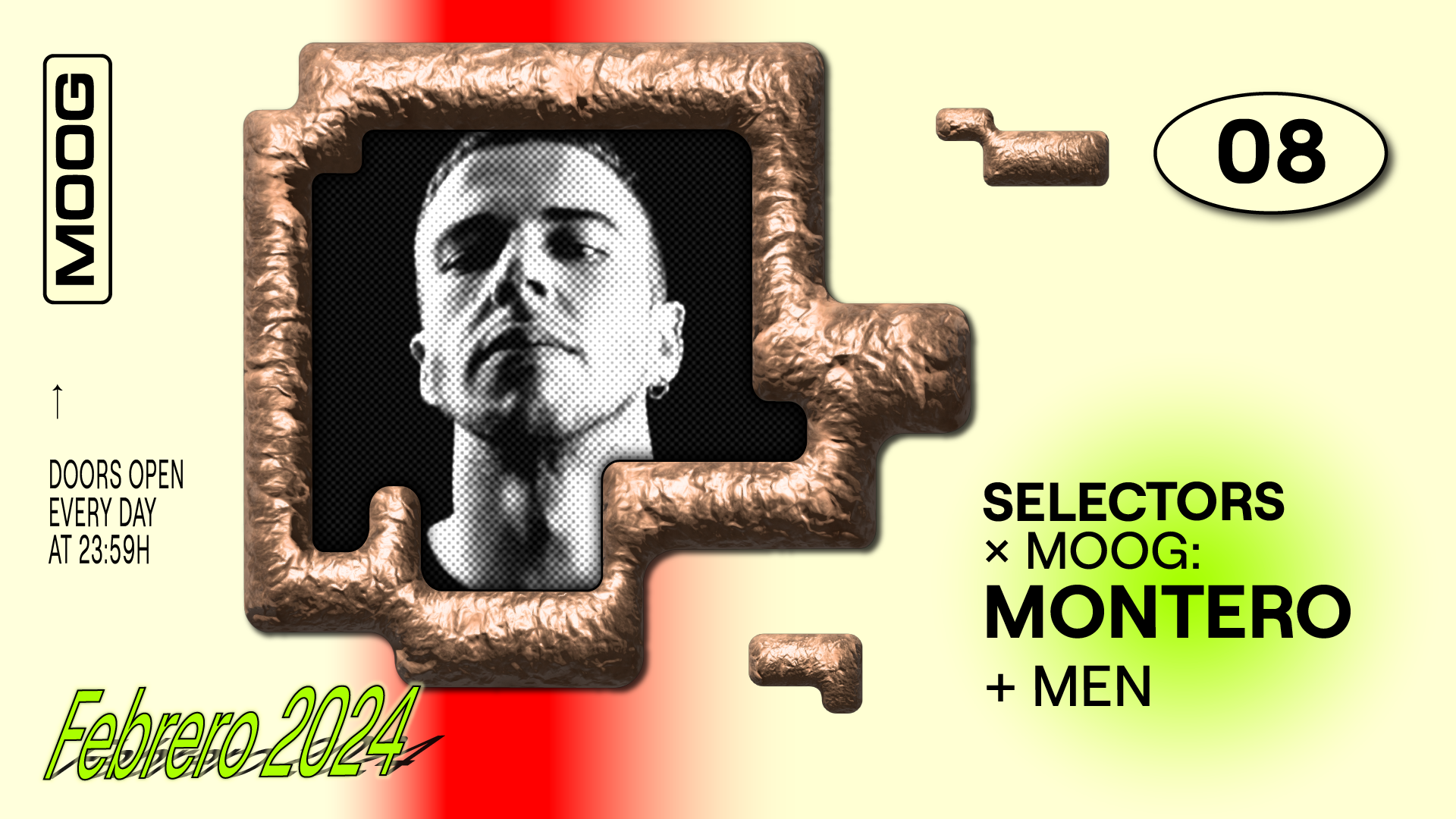 SELECTORS x Moog: Montero + Men - フライヤー表