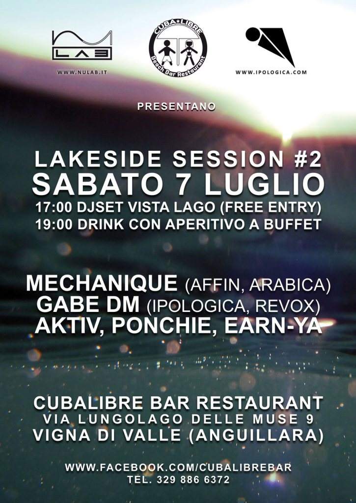 Lakeside Sessions - Página frontal