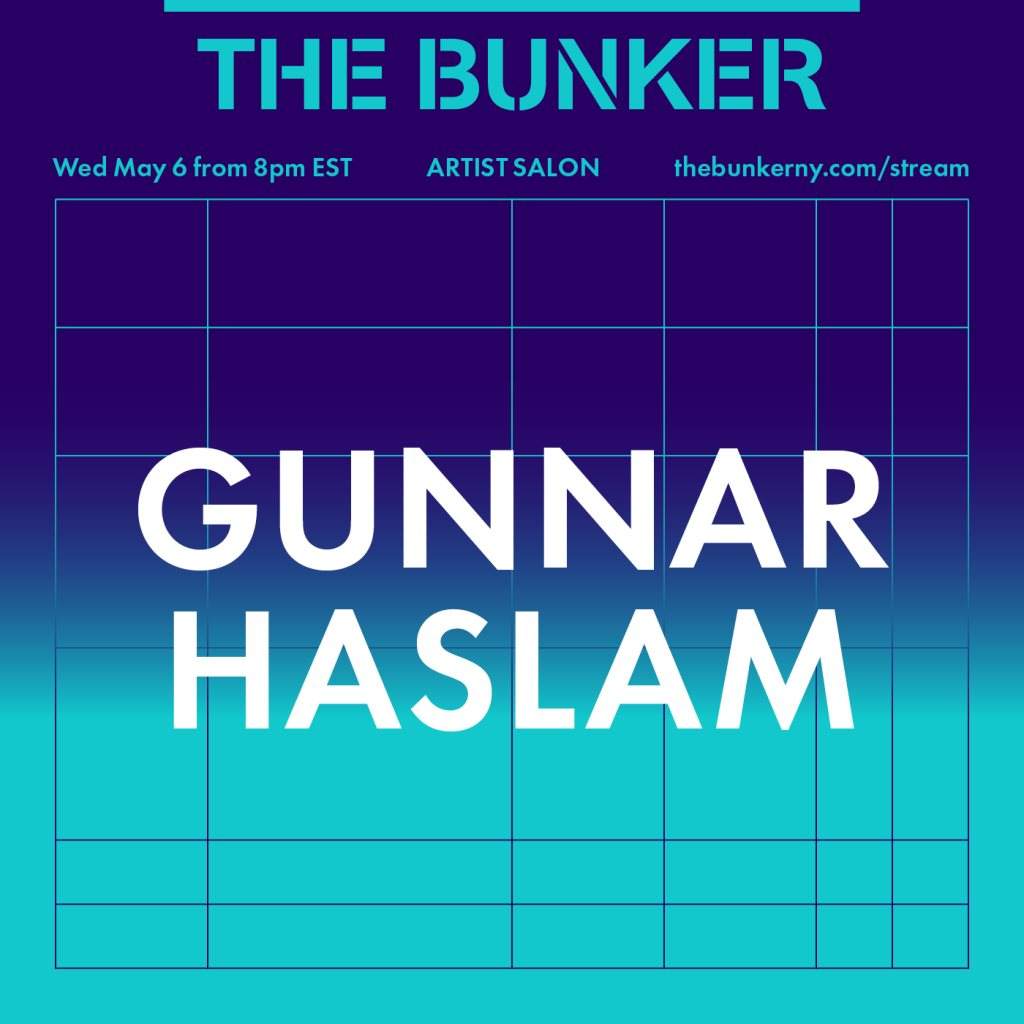The Bunker Artist Salon with Gunnar Haslam - フライヤー裏