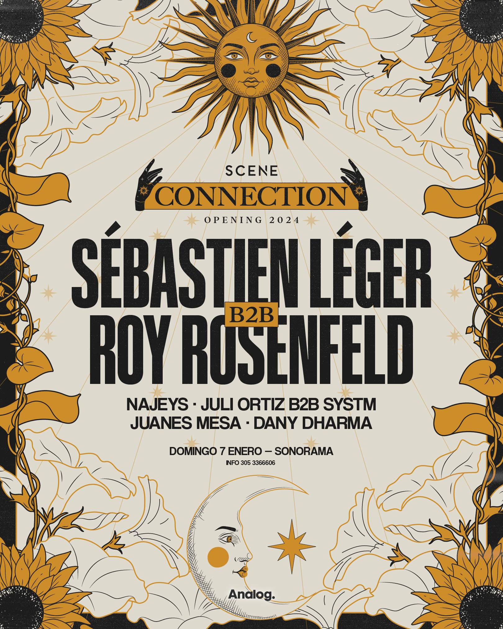 Sebastien Leger B2B Roy Rosenfeld at Sonorama, Medellin