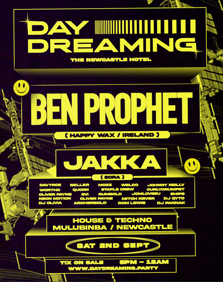 daydreaming with Ben Prophet (Happy Wax / Ireland) - Página frontal