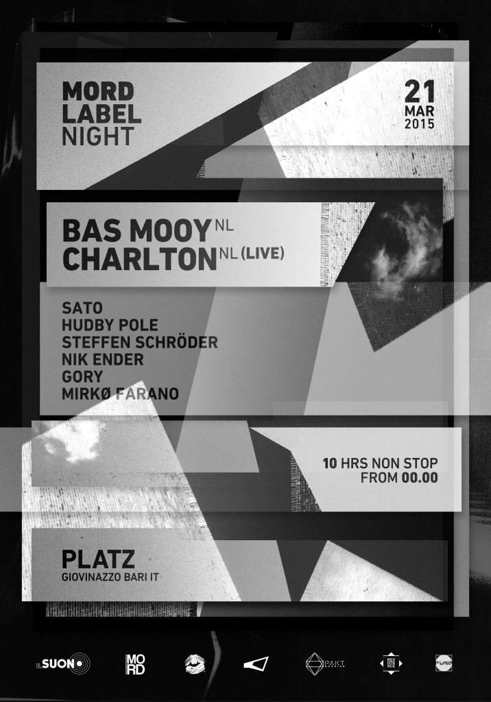 Mord Label Night: Bas Mooy + Charlton (Live) - Página frontal