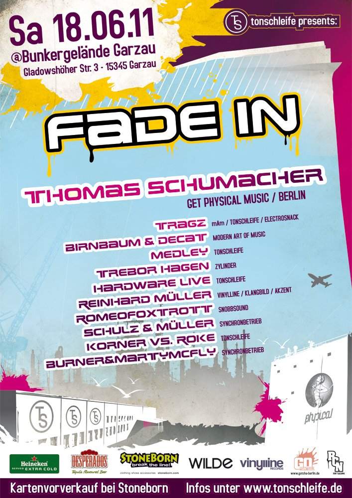 Fade In with Thomas Schumacher - Página frontal