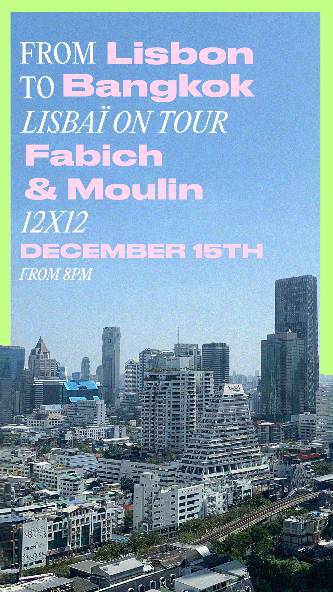FROM LISBON TO BANGKOK - Fabich & MOULIN BY Lisbaï - Página frontal