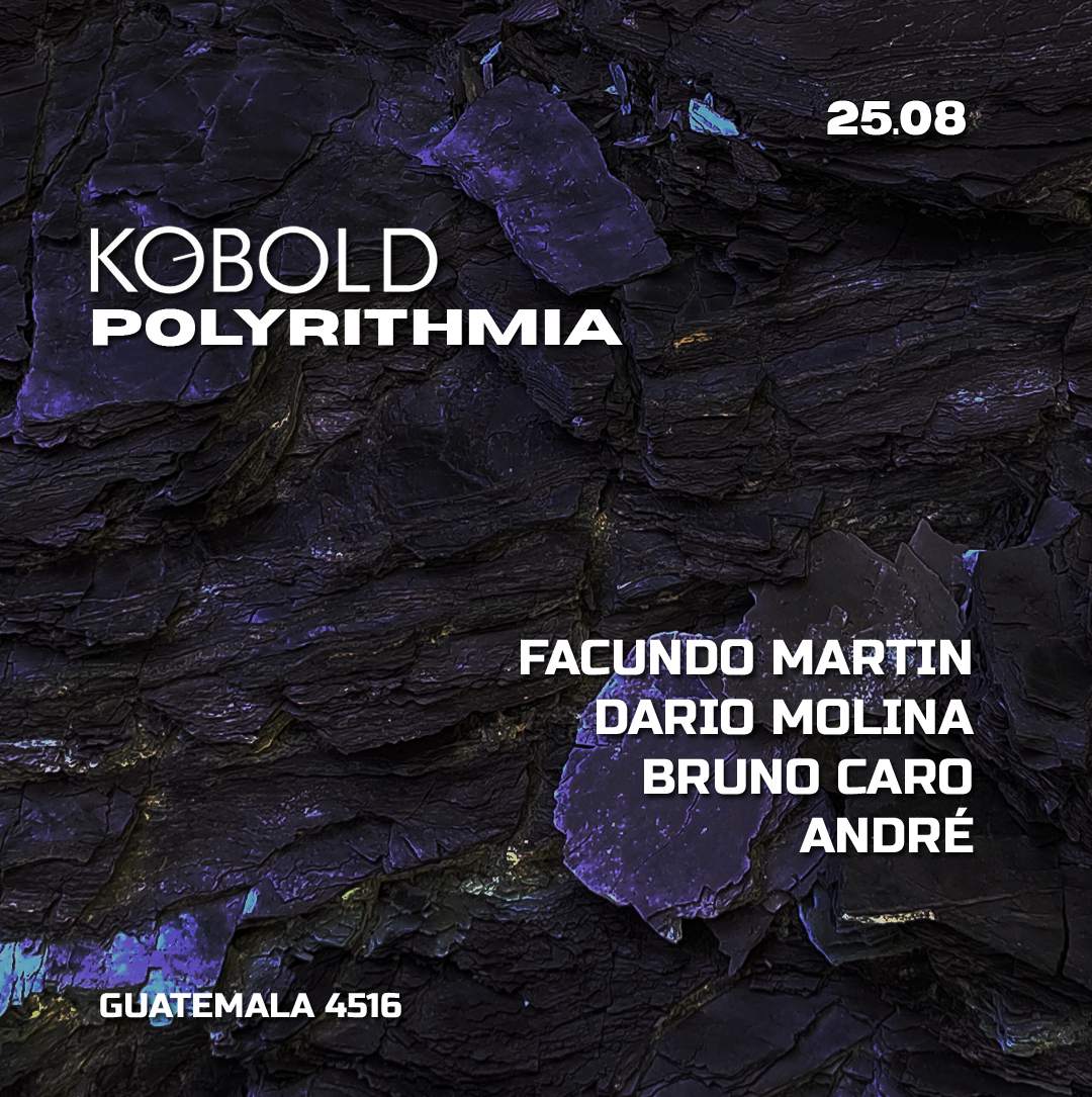 Polyrithmia + Kobold - フライヤー表