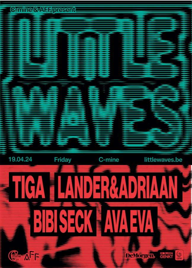 Little Waves: Tiga (CAN), Bibi Seck, Lander & Adriaan and Ava Eva - Página frontal