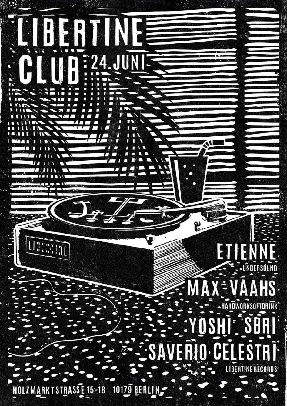 Libertine Club presents Etienne and Max Vaahs - Página frontal