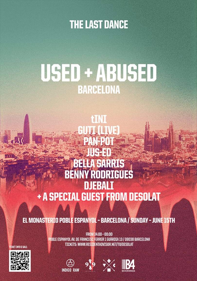 IR presents: Used & Abused - フライヤー表