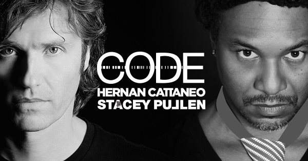Code ft Hernan Cattaneo - Stacey Pullen - October Long Weekend - フライヤー表