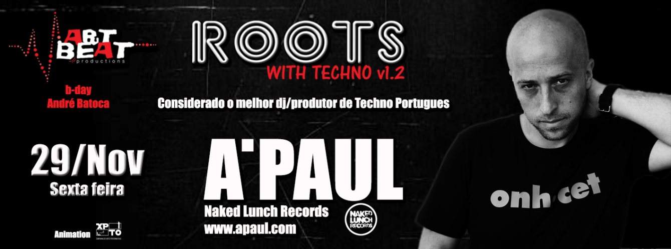 Artbeat Pres. Roots with Techno: A.Paul - Página trasera
