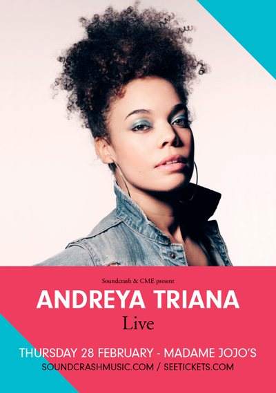 Andreya Triana - Live - Página frontal
