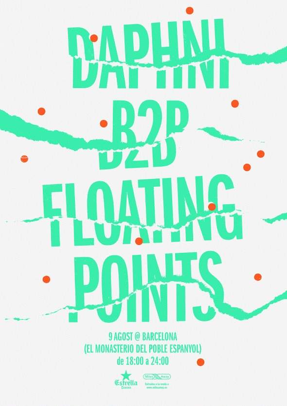 Daphni b2b Floating Points - Página frontal