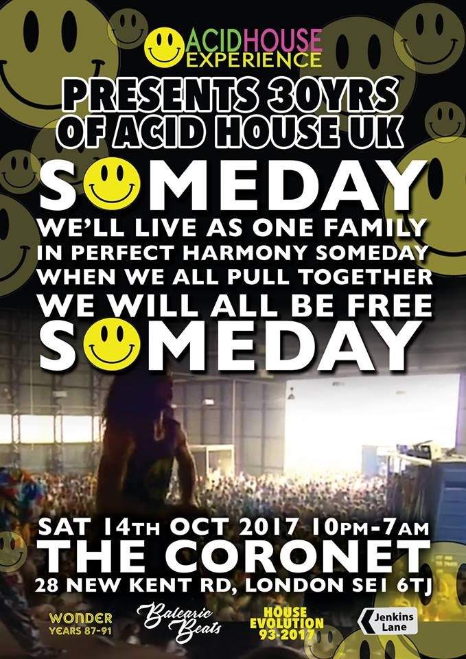 The Acid House Experience presents 30 Years of Acid House UK - Página frontal