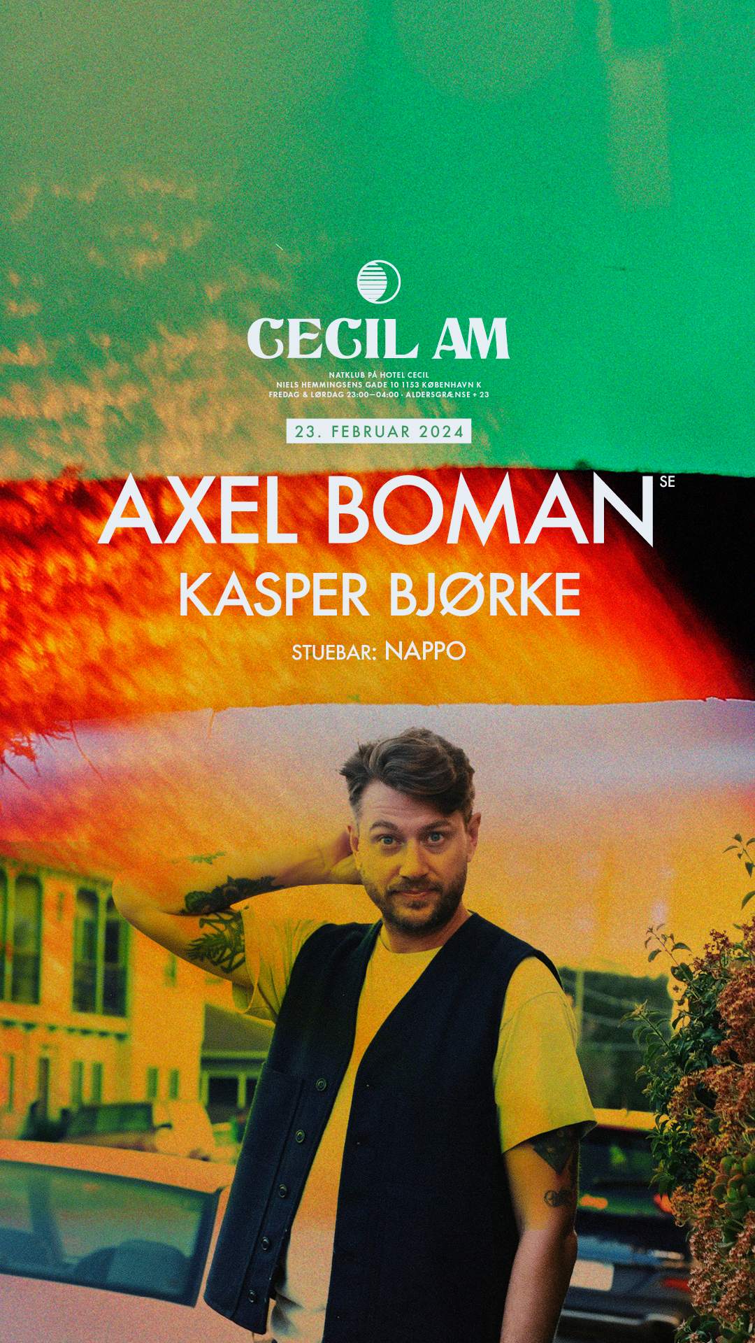 Axel Boman (SE) + Kasper Bjørke & Nappo - Página frontal